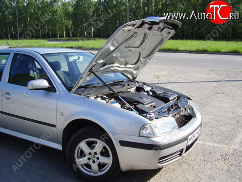 2 699 р. Упор капота Skoda Octavia Tour (1996-2011) ТехноМастер ТехноМастер 8231.5300.04  с доставкой в г. Керчь