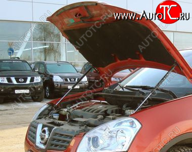 2 699 р. Упор капота Nissan Qashqai (2010-) ТехноМастер ТехноМастер 8231.6350.04  с доставкой в г. Керчь