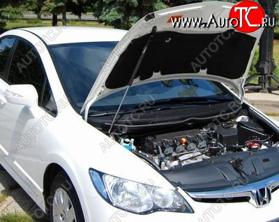2 699 р. Упор капота Honda Civic седан (2006-2012) ТехноМастер ТехноМастер 8231.7000.04  с доставкой в г. Керчь