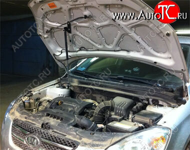 2 049 р. Упор капота KIA Ceed I (2007-2010) ТехноМастер ТехноМастер 8231.7400.04  с доставкой в г. Керчь