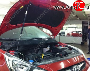 2 449 р. Упор капота Hyundai Solaris (2010-) ТехноМастер ТехноМастер 8231.7500.04  с доставкой в г. Керчь