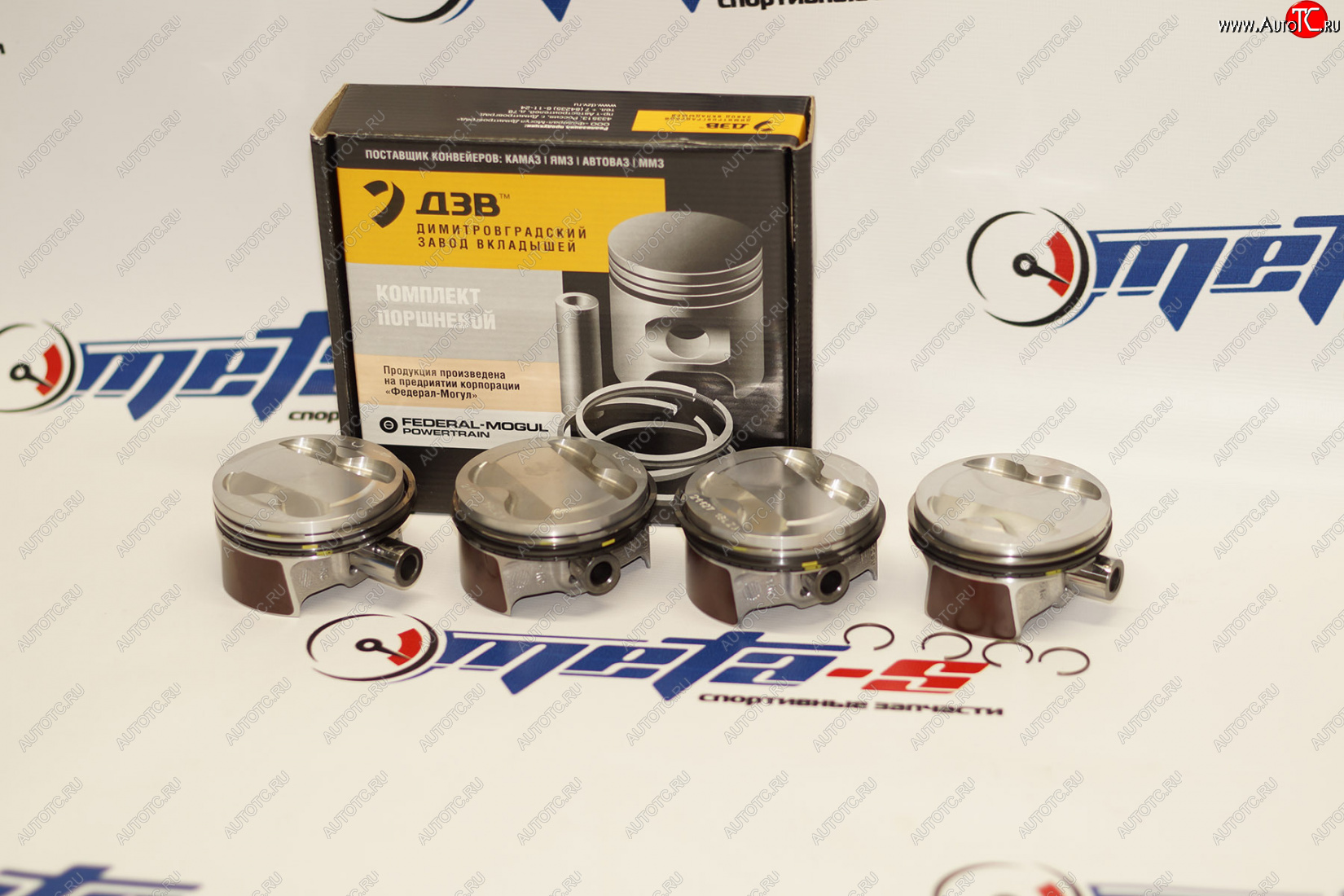 6 849 р. Поршни 21127 Federal Mogul 82,0 (Приора безвтык) Federal Mogul (ДЗВ) 21127-1004015-77  с доставкой в г. Керчь
