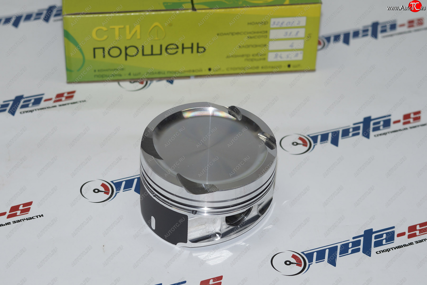 30 599 р. Поршни СТИ 328.01.1 (BMW, M52B28, 84.25, палец 2256, кольца 1,51,52,0, Е=8,5) СТИ 328.01.1  с доставкой в г. Керчь