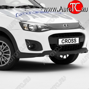 1 249 р. Накладка бампера переднего CROSS Автопродукт Autoproduct ар0600  с доставкой в г. Керчь