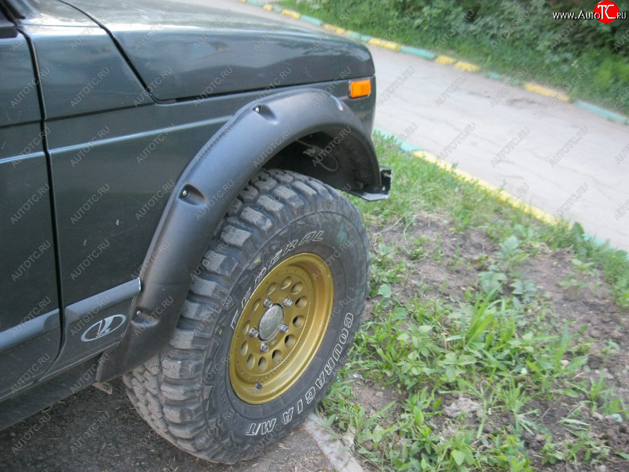8 999 р. Расширители арок НИВА 2131 LAPTER (стандартная арка) LAPTER tk2131c  с доставкой в г. Керчь