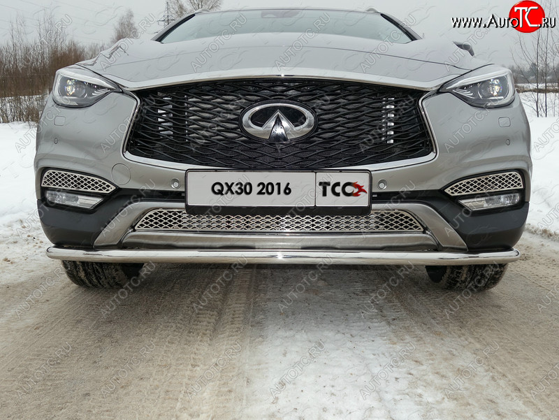 1 000 000 р.  ТСС Тюнинг INFINITIQX 30 2016- - Накладки на ПТФ (лист)  infqx301610  с доставкой в г. Керчь