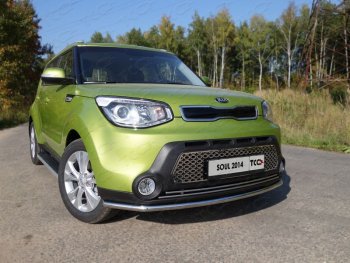  ТСС Тюнинг KIASoul 2014-2016 - Решетка радиатора (овал)  kiasoul1403