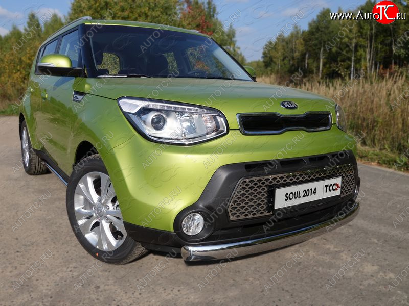 1 000 000 р.  ТСС Тюнинг KIASoul 2014-2016 - Решетка радиатора (треугольник)  kiasoul1404  с доставкой в г. Керчь