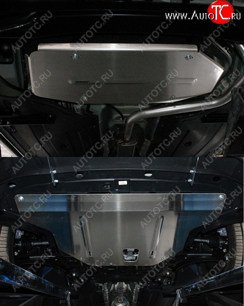 16 749 р. Защиты комплект (картер, кпп, бак) ТСС Тюнинг  KIA Soul  SK3 (2018-2022) (алюминий 4 мм)  с доставкой в г. Керчь
