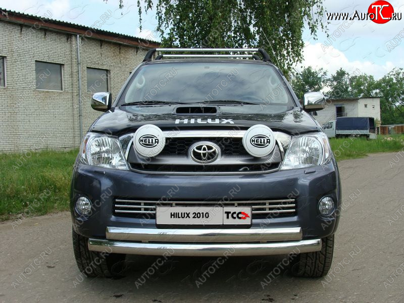 5 999 р.  ТСС Тюнинг TOYOTAHilux 2006-2011 - Решётка радиатора 16 мм  toyhilux1004  с доставкой в г. Керчь