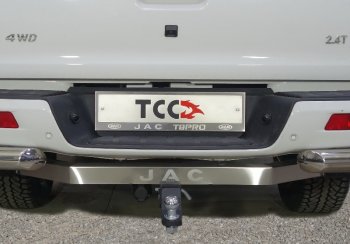 Рамка гос. номера ТСС Тюнинг JAC T8 PRO (2020-2025) (нержавейка)