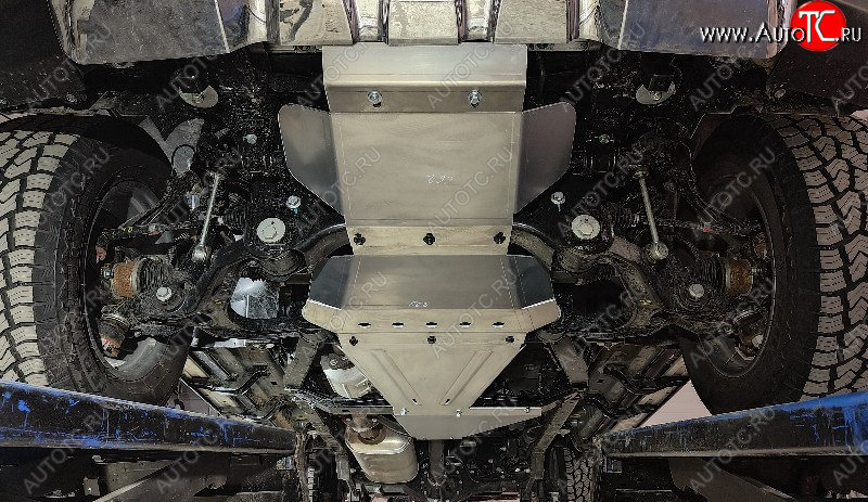 23 649 р. Комплект защиты (радиатора/картера/АКПП/раздатки, 2.0L 4WD, алюминий 4 мм) ТСС Тюнинг  BAIC BJ40 (2022-2025)  с доставкой в г. Керчь