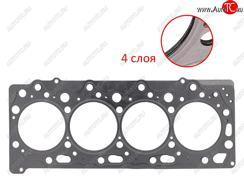 10 299 р. Прокладка ГБЦ 4D56 (T=1.17) MITSUBISHI  Mitsubishi Pajero Sport ( PB,  QE,  QF) (2013-2022) рестайлинг, дорестайлинг  с доставкой в г. Керчь