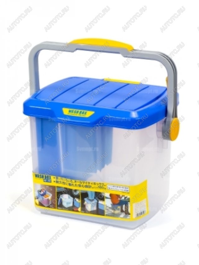 1 649 р. Ящик экспедиционный IRIS RV BOX WASH BOX 25C, 25 литров 41x31x32,5 см. Синий (уценка)  wb-25cblue_u  с доставкой в г. Керчь