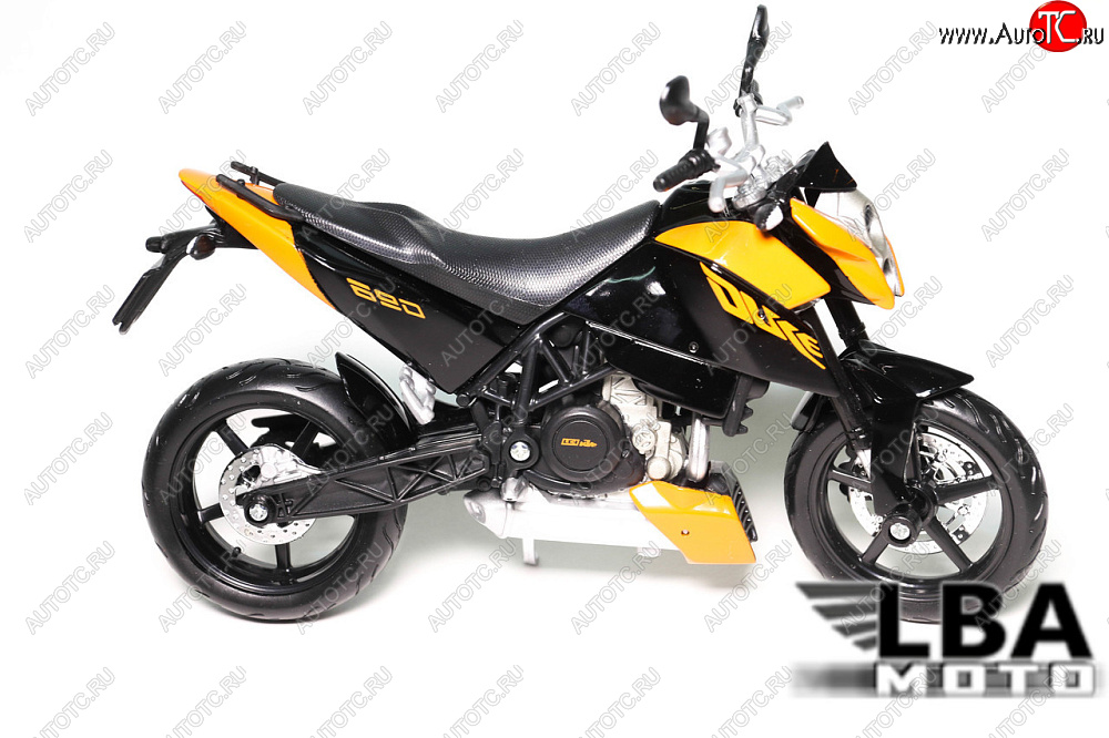 1 599 р. Модель мотоцикла KTM 690 DUKE Оранжевого цвета масштаб 112  пм-00002212  с доставкой в г. Керчь