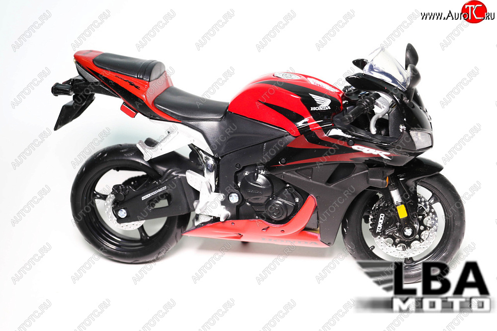 1 599 р. Модель мотоцикла Honda CBR600RR 07-08 Красно-Черного цвета масштаб 112  пм-00002214  с доставкой в г. Керчь