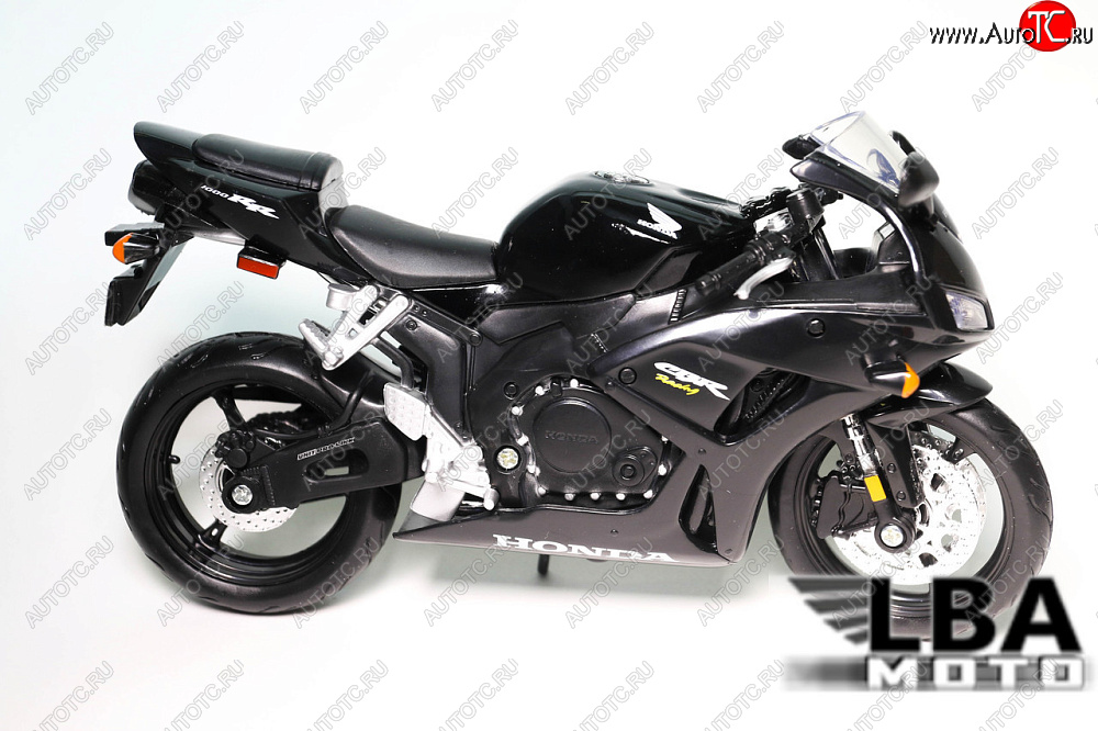 1 599 р. Модель мотоцикла Honda CBR1000RR 06-07 Черного цвета масштаб 112  пм-00002219  с доставкой в г. Керчь
