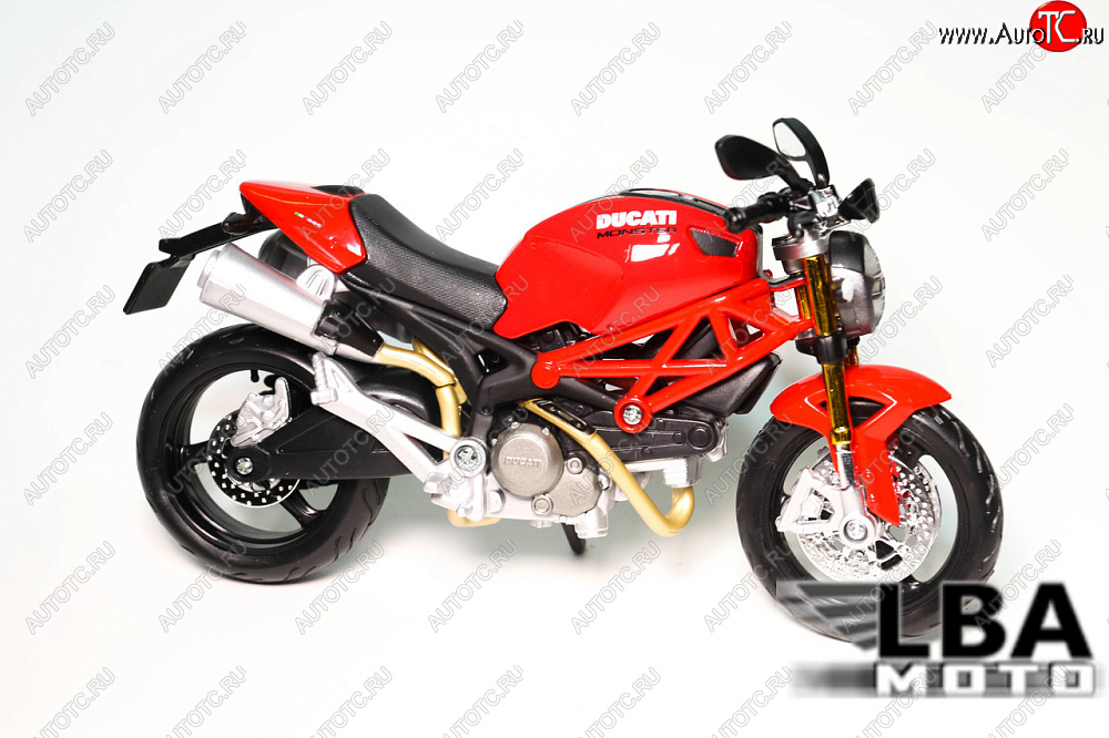 1 599 р. Модель мотоцикла Ducati Monster 696 Красного цвета масштаб 112  пм-00002224  с доставкой в г. Керчь