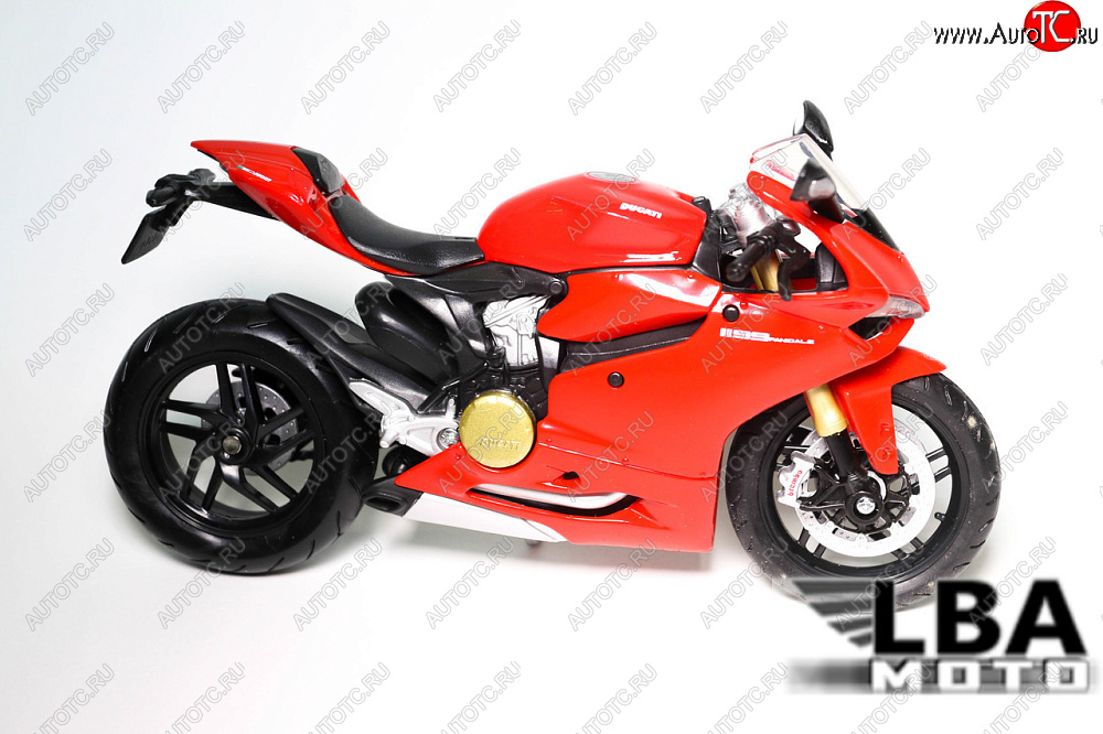 1 599 р. Модель мотоцикла Ducati 1199 Красного цвета масштаб 112  пм-00002232  с доставкой в г. Керчь