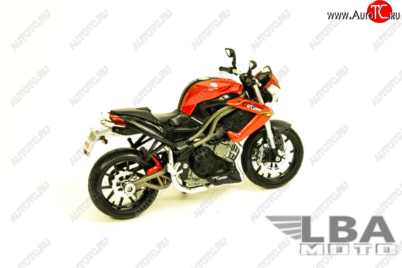 1 599 р. Модель мотоцикла Benelli Tornado Naked Tre160 Красного цвета масштаб 112  пм-00002293  с доставкой в г. Керчь