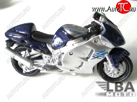1 599 р. Модель мотоцикла Suzuki GSX-R1300 Синего цвета масштаб 112  пм-00002483  с доставкой в г. Керчь