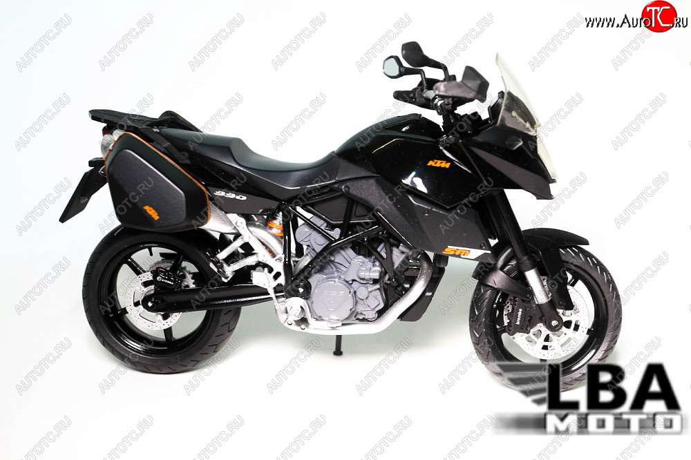 1 599 р. Модель мотоцикла KTM 990SM Черного цвета масштаб 112  пм-00002497  с доставкой в г. Керчь