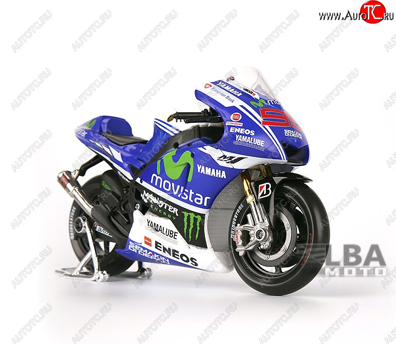 2 599 р. Модель мотоцикла Yamaha YZR-M1 масштаб 110  пм-00008003  с доставкой в г. Керчь
