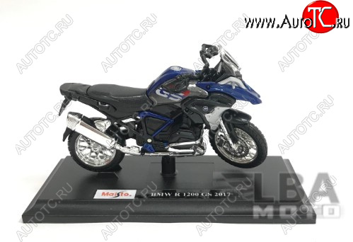 1 599 р. Модель мотоцикла BMW R1200GS Сине-Черного цвета масштаб 118  пм-00016573  с доставкой в г. Керчь