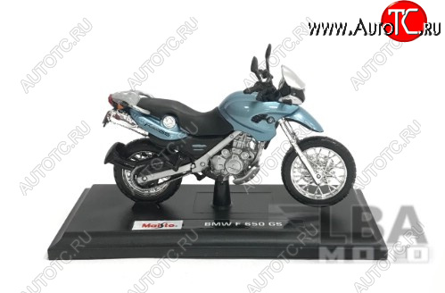 1 599 р. Модель мотоцикла BMW R650GS Голубого цвета масштаб 118  пм-00016574  с доставкой в г. Керчь