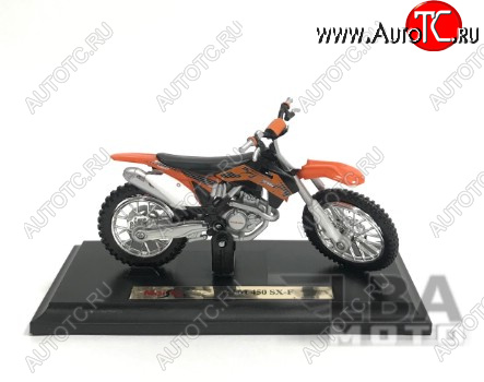 1 299 р. Модель мотоцикла KTM SX-F 450 2014 масштаб 118  пм-00016581  с доставкой в г. Керчь
