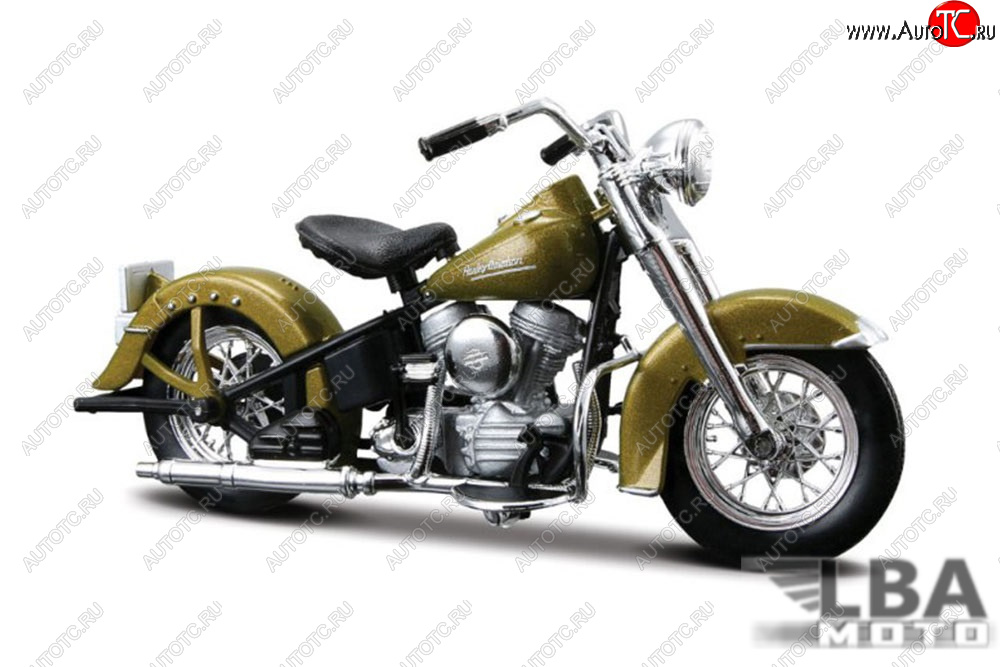 1 959 р. Модель мотоцикла Harley-Davidson Hydra Glide 74FL 1953 масштаб 118  пм-00016586  с доставкой в г. Керчь