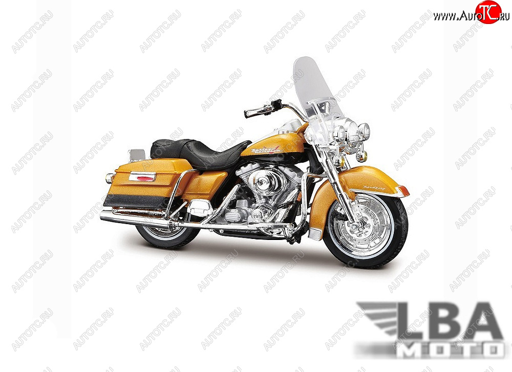 1 959 р. Модель мотоцикла Harley-Davidson Road King FLHR 1999 масштаб 118  пм-00016588  с доставкой в г. Керчь