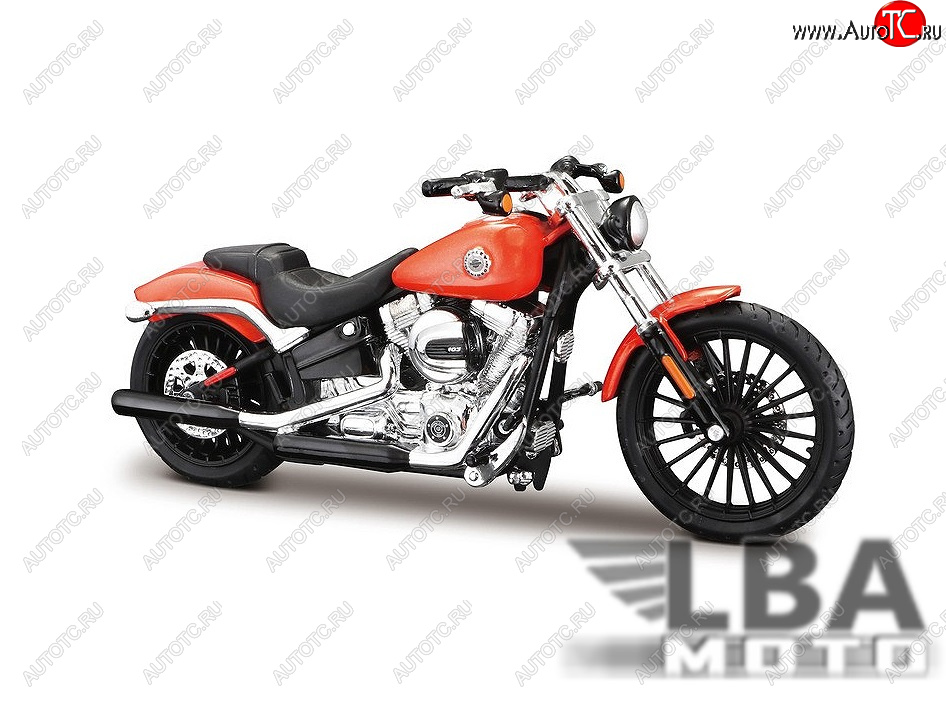 1 959 р. Модель мотоцикла Harley-Davidson Breakout 2016 масштаб 118  пм-00016590  с доставкой в г. Керчь