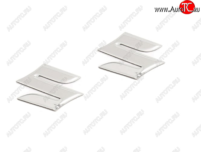 579 р. Наклейка на бак Логотип Suzuki 3D  пм-00017001  с доставкой в г. Керчь