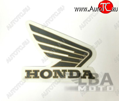499 р. Наклейка на бак Honda черно-золотая  пм-00017008  с доставкой в г. Керчь