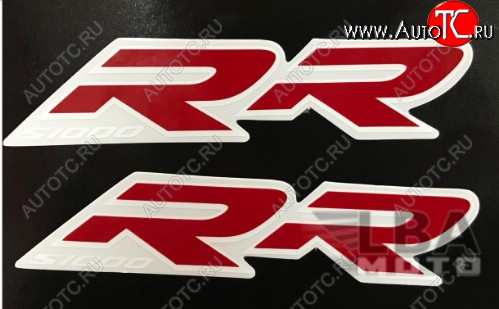 499 р. Наклейка R-R для BMW S1000RR  пм-00017013  с доставкой в г. Керчь