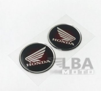 1 659 р. Наклейка логотип Honda 3D диаметром 62мм  пм-00028798  с доставкой в г. Керчь. Увеличить фотографию 2