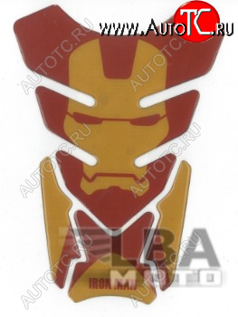 1 329 р. Наклейка на бак для мотоцикла Iron Man  пм-00017082  с доставкой в г. Керчь