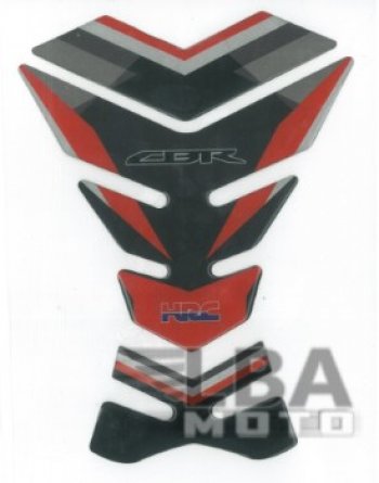 1 549 р. Наклейка на бак для мотоцикла Honda CBR HRC Черно-Красная  пм-00017088  с доставкой в г. Керчь. Увеличить фотографию 2