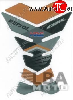1 279 р. Наклейка на бак для мотоцикла Honda CBR HRC Repsol  пм-00017092  с доставкой в г. Керчь