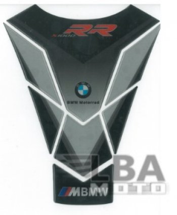 1 549 р. Наклейка на бак для мотоцикла BMW S1000RR Серо-Черная  пм-00017100  с доставкой в г. Керчь. Увеличить фотографию 2
