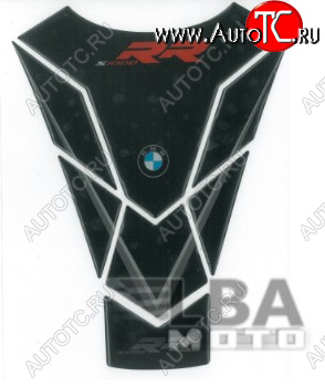 1 549 р. Наклейка на бак для мотоцикла BMW S1000RR Черно-Красная  пм-00017101  с доставкой в г. Керчь