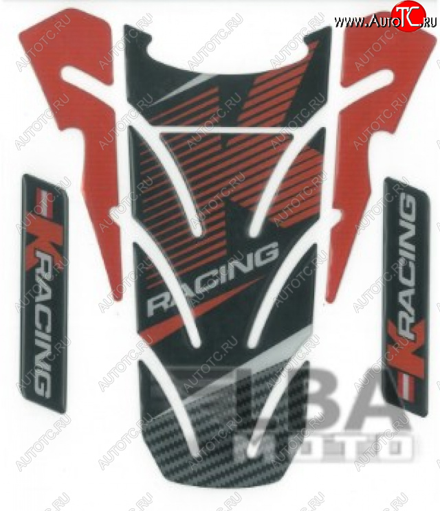 1 329 р. Наклейка на бак для мотоцикла KTM Racing  пм-00017108  с доставкой в г. Керчь