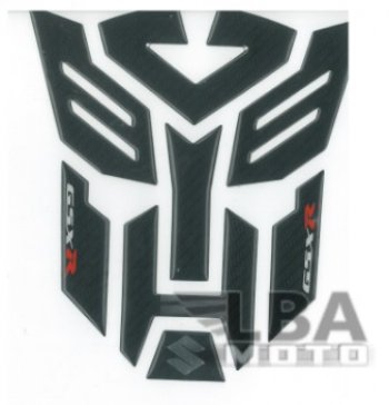 1 279 р. Наклейка на бак для мотоцикла Suzuki GSX-R Autobots Под Карбон  пм-00017110  с доставкой в г. Керчь. Увеличить фотографию 2