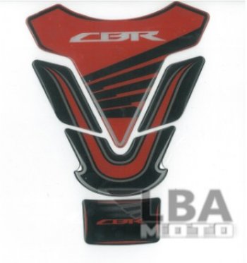 1 329 р. Наклейка на бак для мотоцикла Honda CBR 2 Красно-Черная  пм-00017122  с доставкой в г. Керчь. Увеличить фотографию 2