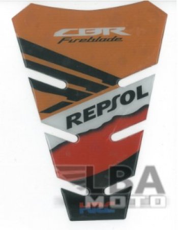 1 329 р. Наклейка на бак для мотоцикла Honda CBR1000RR Fireblade Repsol  пм-00017128  с доставкой в г. Керчь. Увеличить фотографию 2