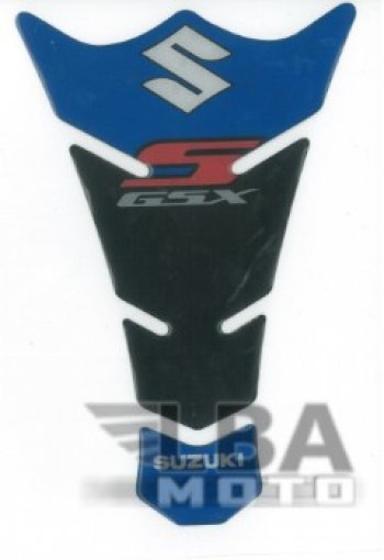 1 329 р. Наклейка на бак для мотоцикла Suzuki GSX-S Черно-Синяя  пм-00017131  с доставкой в г. Керчь. Увеличить фотографию 2