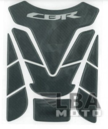 1 549 р. Наклейка на бак для мотоцикла Honda CBR Карбон Черная 1  пм-00017141  с доставкой в г. Керчь. Увеличить фотографию 2