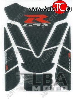 1 329 р. Наклейка на бак для мотоцикла Suzuki GSX-R Под Карбон 6  пм-00017142  с доставкой в г. Керчь