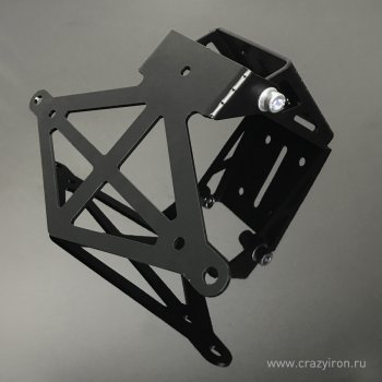 2 399 р. CRAZY IRON Рамка крепления номерного знака SPORT, регулируемая, метал  5563  с доставкой в г. Керчь. Увеличить фотографию 2